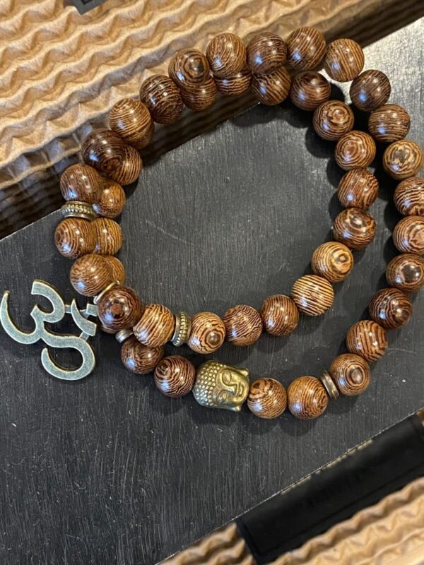 Bracelets perles en bois - Matins du monde