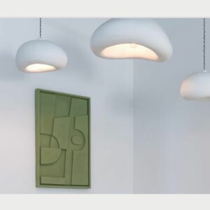 Suspension en plâtre - Matins du monde